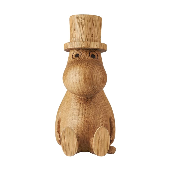 Mumin decoração em madeira Muminpappa 11 cm - CARVALHO (FSC) - Dsignhouse x Moomin