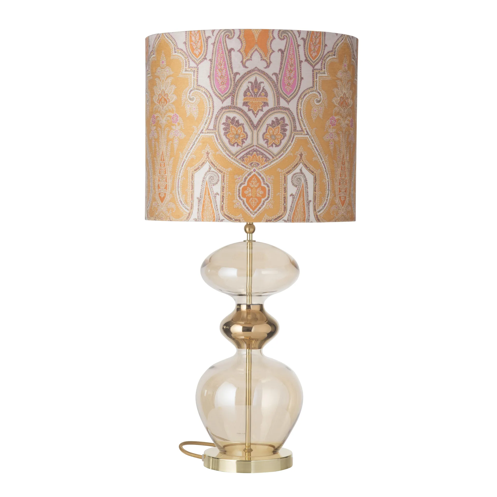 Base de candeeiro Futura, golden smoke EBB & FLOW