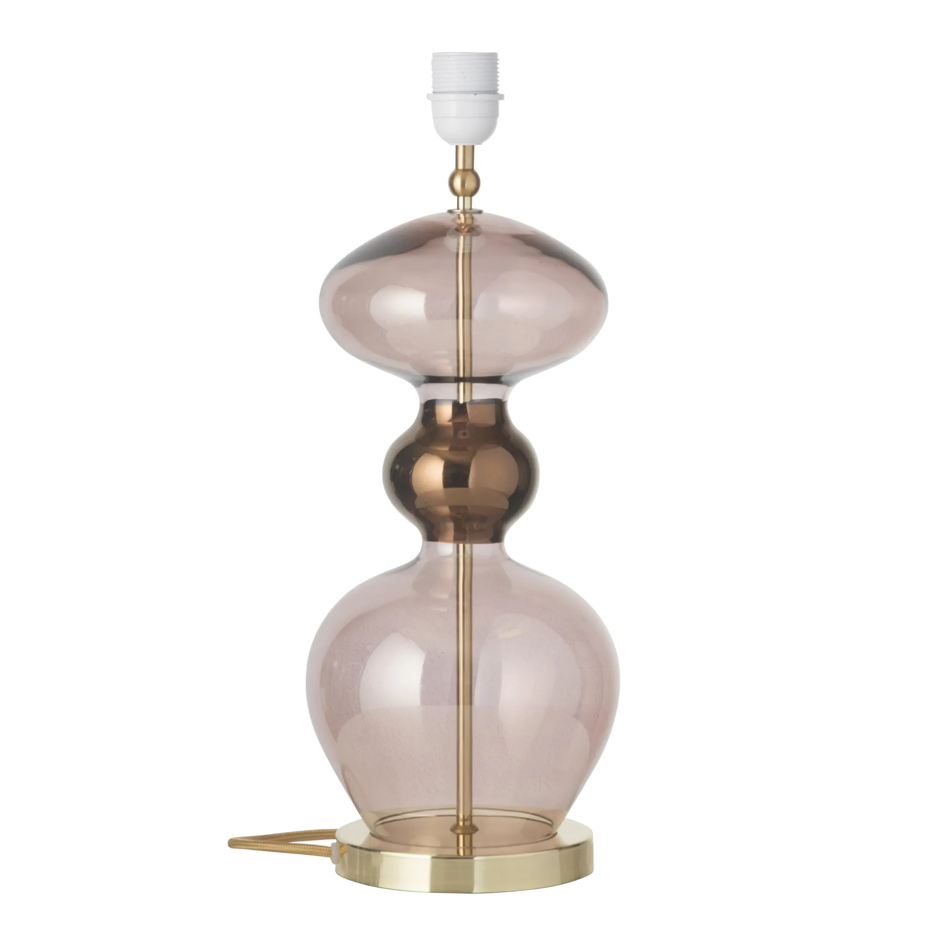 Base de candeeiro Futura, obsidiana EBB & FLOW