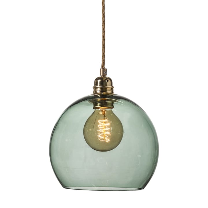 Candeeiro suspenso Rowan M, Ø 22 cm - forest green - EBB & FLOW