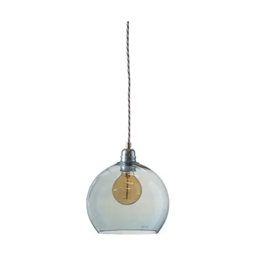 Candeeiro suspenso Rowan M, Ø 22 cm - Topaz blue - EBB & FLOW
