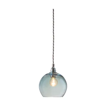 Candeeiro suspenso Rowan S, Ø 15 cm - Topaz blue - EBB & FLOW