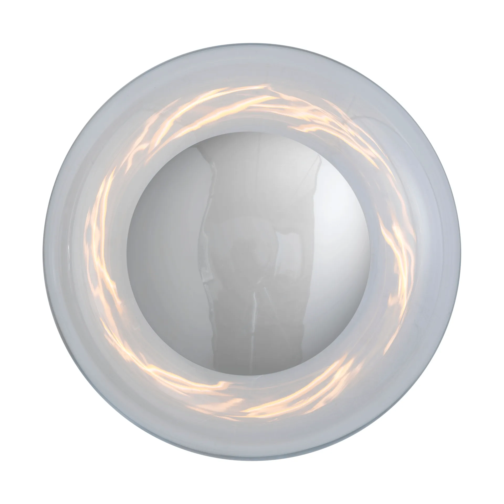 Horizon surface candeeiro de parede, Clear-prateado, Ø29 cm EBB & FLOW