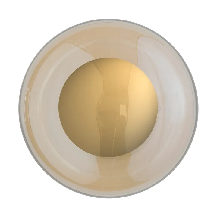 Horizon surface candeeiro de parede - Fumo dourado, Ø21 cm - EBB & FLOW