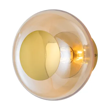 Horizon surface candeeiro de parede - Fumo dourado, Ø21 cm - EBB & FLOW