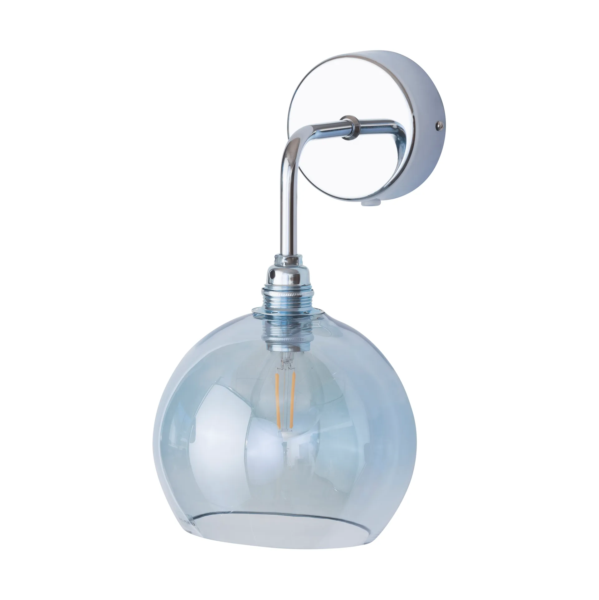 Rowan candeeiro de parede, Topaz blue EBB & FLOW