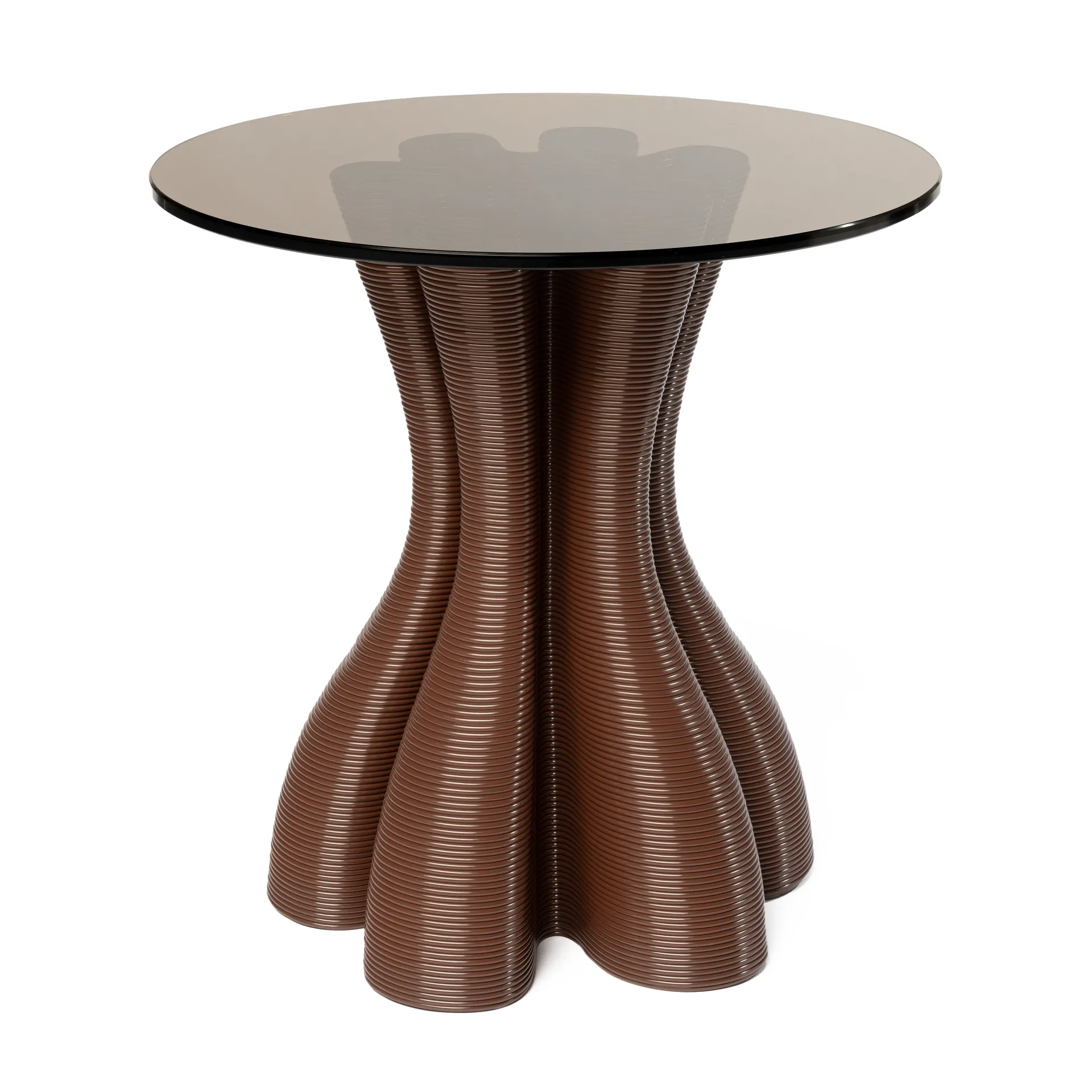 Mesa de apoio Anemone Ø50 cm, Chocolate Ekbacken Studios