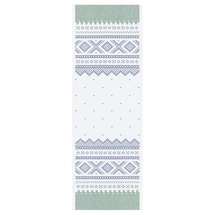 Caminho de mesa Marius 35x100 cm - Verde-azul - Ekelund