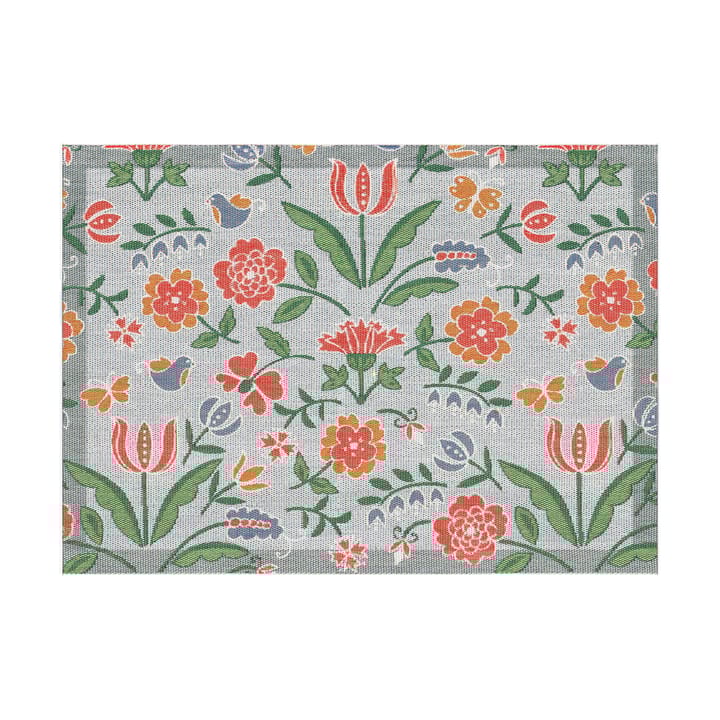Blomglänta individual de mesa 35x48 cm - Multicolor - Ekelund Linneväveri
