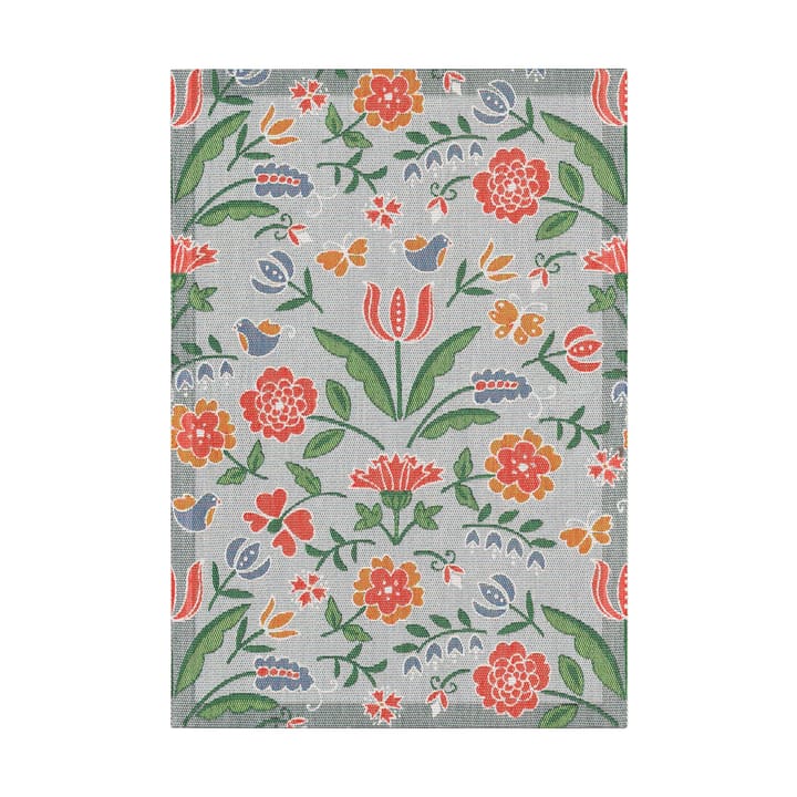Blomglänta pano de cozinha 35x50 cm - Multicolor - Ekelund Linneväveri