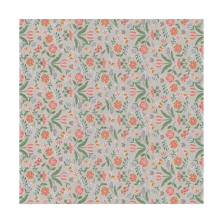Blomglänta toalha de mesa 145x145 cm - Multicolor - Ekelund Linneväveri