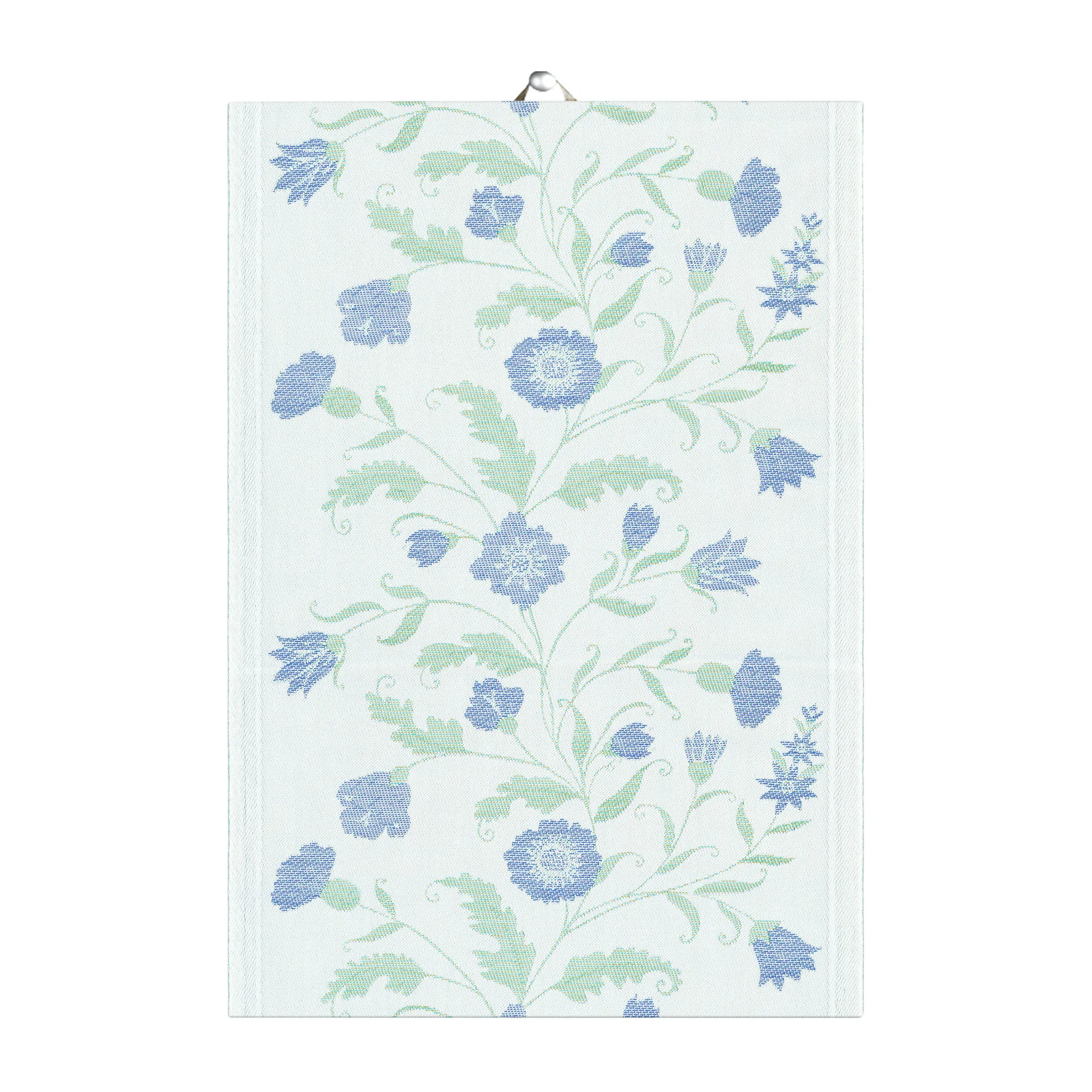Blue Flower toalha de cozinha, 35x50 cm Ekelund Linneväveri
