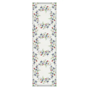 Caminho de mesa Blomkrans 35x120 cm - multi - Ekelund Linneväveri