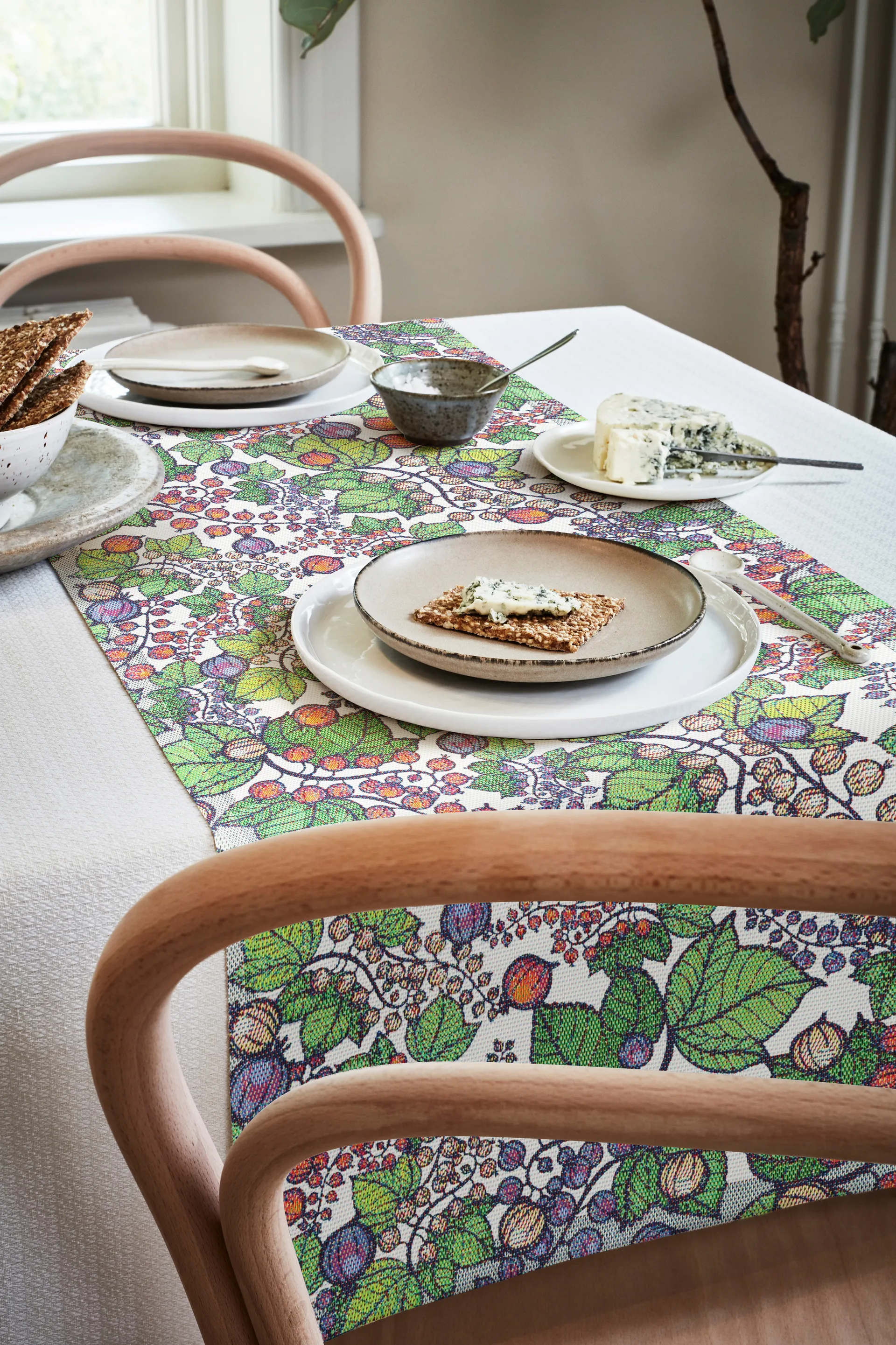 Caminho de mesa Gooseberries, 35x120 cm Ekelund Linneväveri