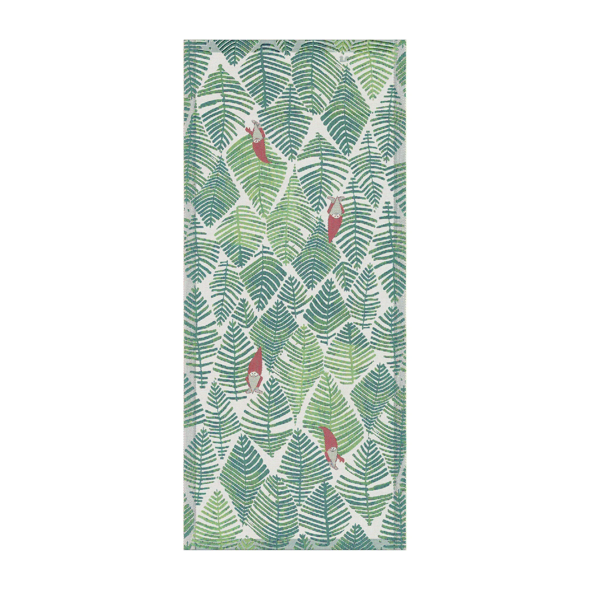 Caminho de mesa Tipp Tapp 35x80 cm , Verde Ekelund Linneväveri