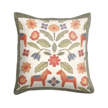 Capa de almofada Kurbitsblom 40x40 cm - Multi - Ekelund Linneväveri