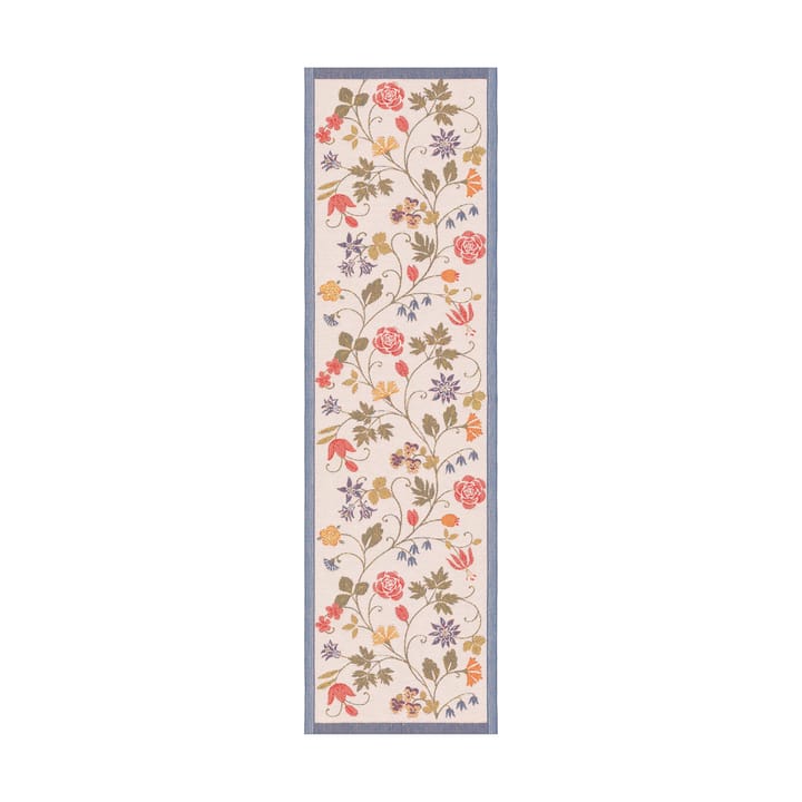 Corre-mesa Flower 35x120 cm - Multi - Ekelund Linneväveri