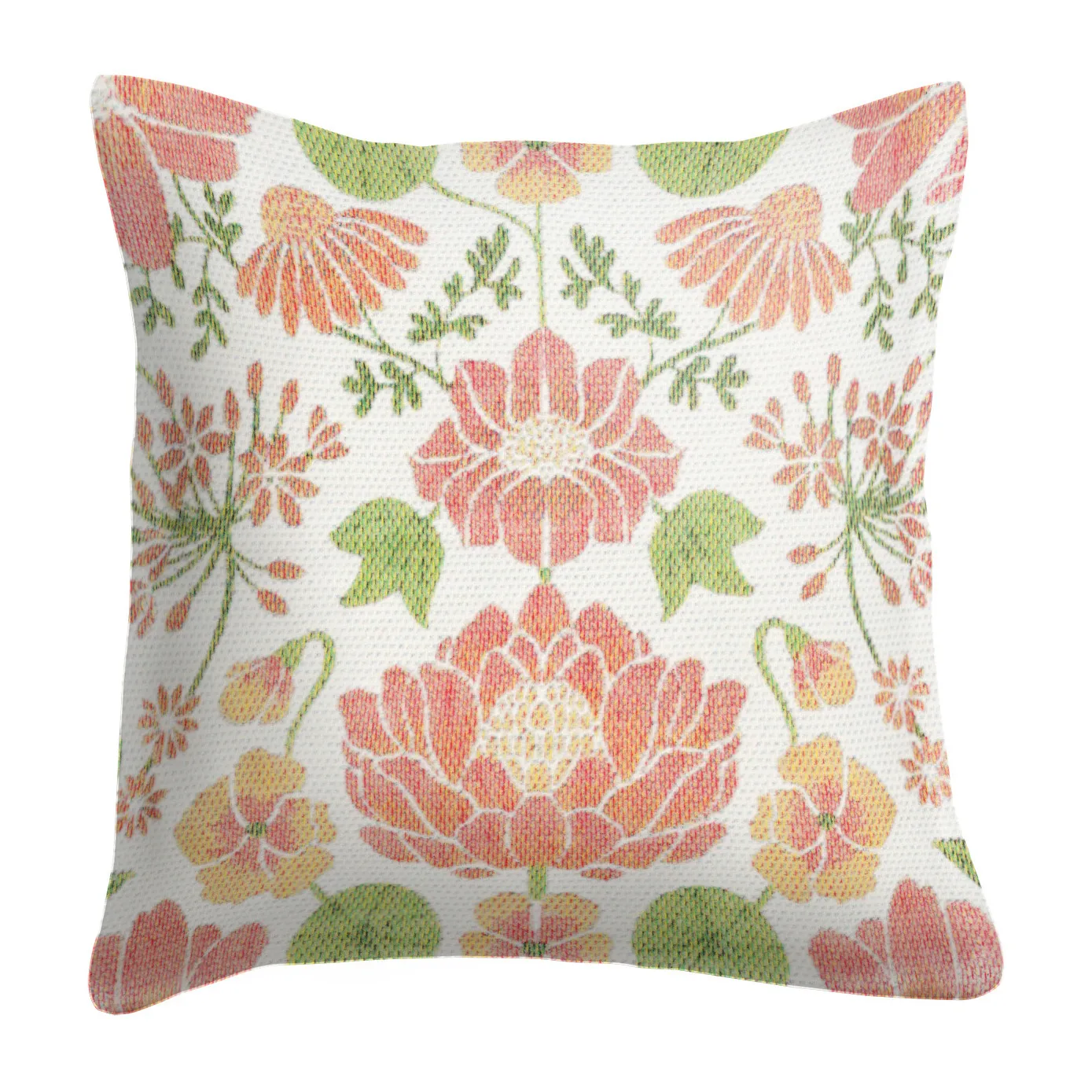 Fronha Krasse 40x40 cm, Laranja Ekelund Linneväveri