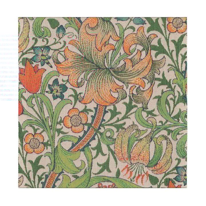 Guardanapo Golden Lily 35x35 cm - Multicolor - Ekelund Linneväveri