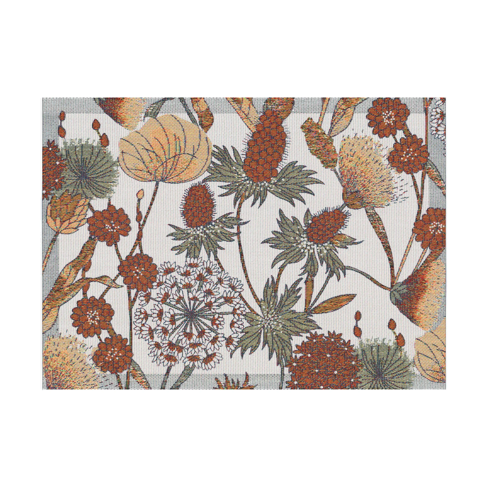 Individual Autumn 35x48 cm, Marrom-vermelho Ekelund Linneväveri