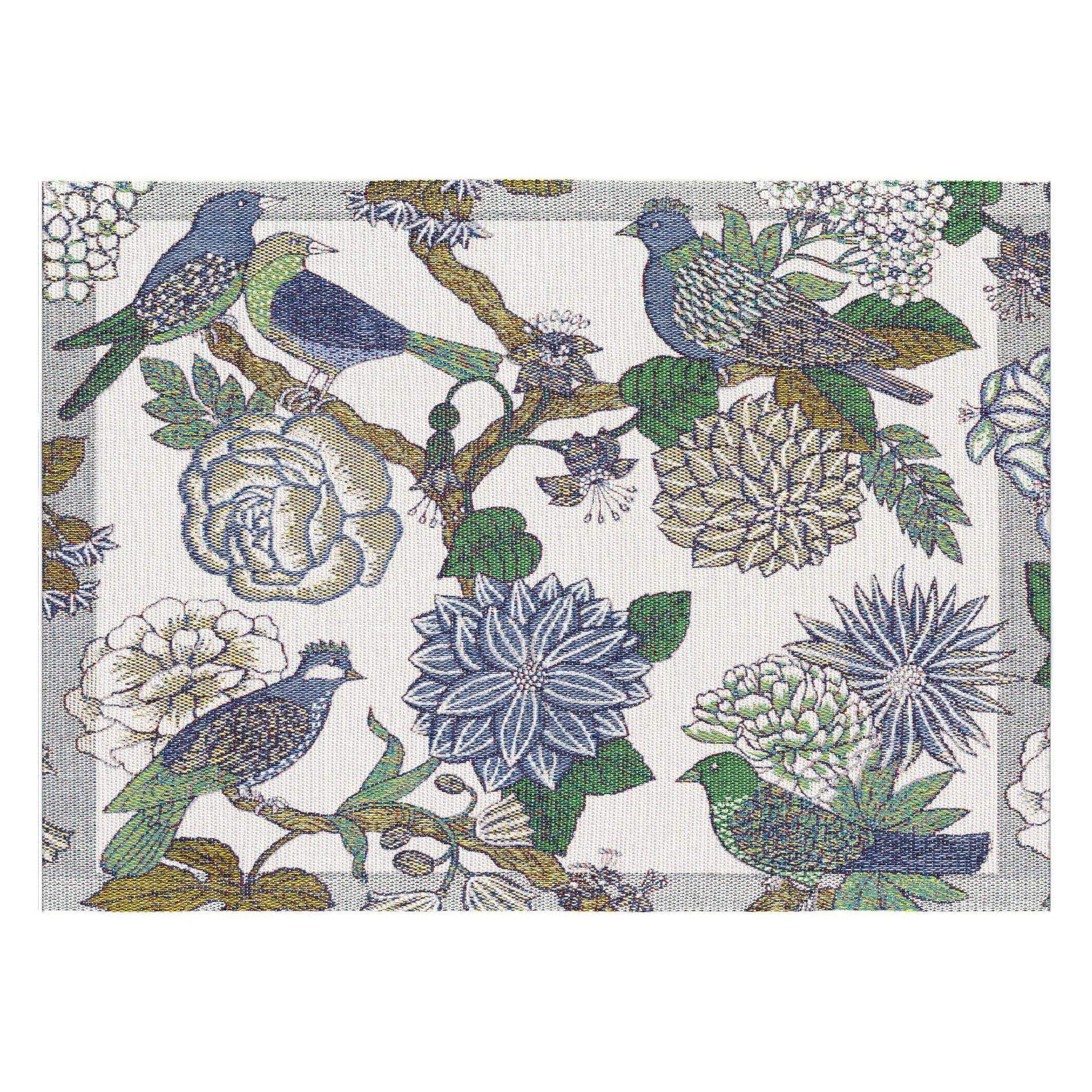 Individual de mesa Fåglabo 35x48 cm, multi Ekelund Linneväveri