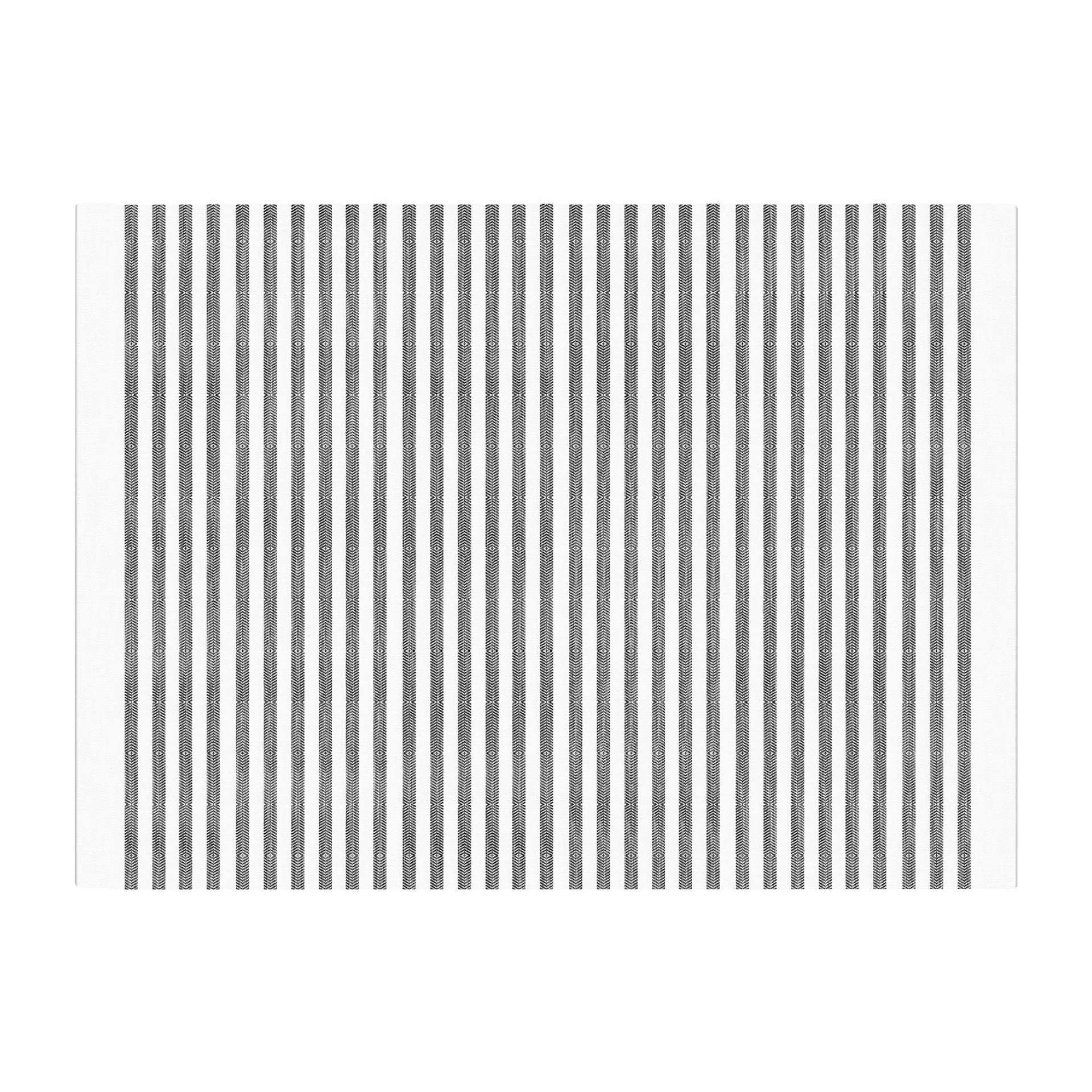 Individual de mesa Tvärs cinza, 35x48 cm Ekelund Linneväveri