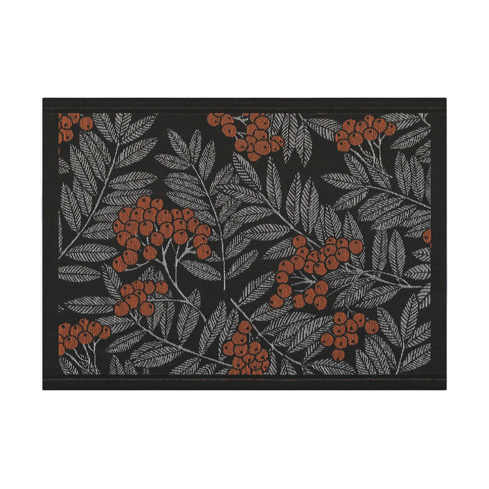 Individual Rönnbärsblad , 35x48 cm  Ekelund Linneväveri