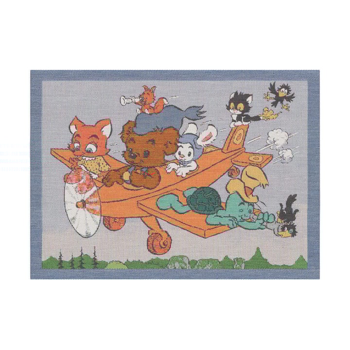 Jogo americano Flygtur 35x48 cm - Multicolor - Ekelund Linneväveri