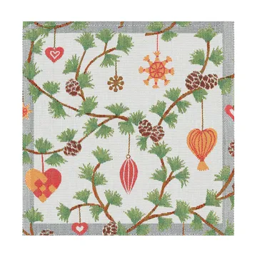 Julefröjd guardanapo de tecido 35x35 cm - Multicolor - Ekelund Linneväveri
