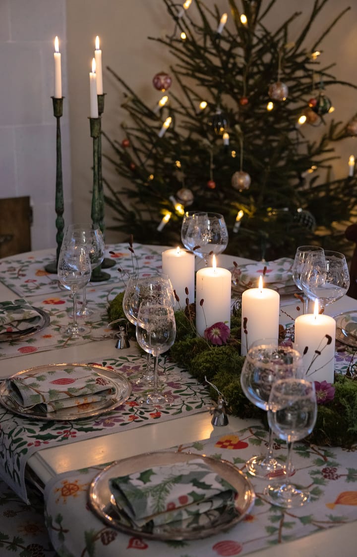 Julnatt pano de cozinha 35x50 cm, Preto Ekelund Linneväveri