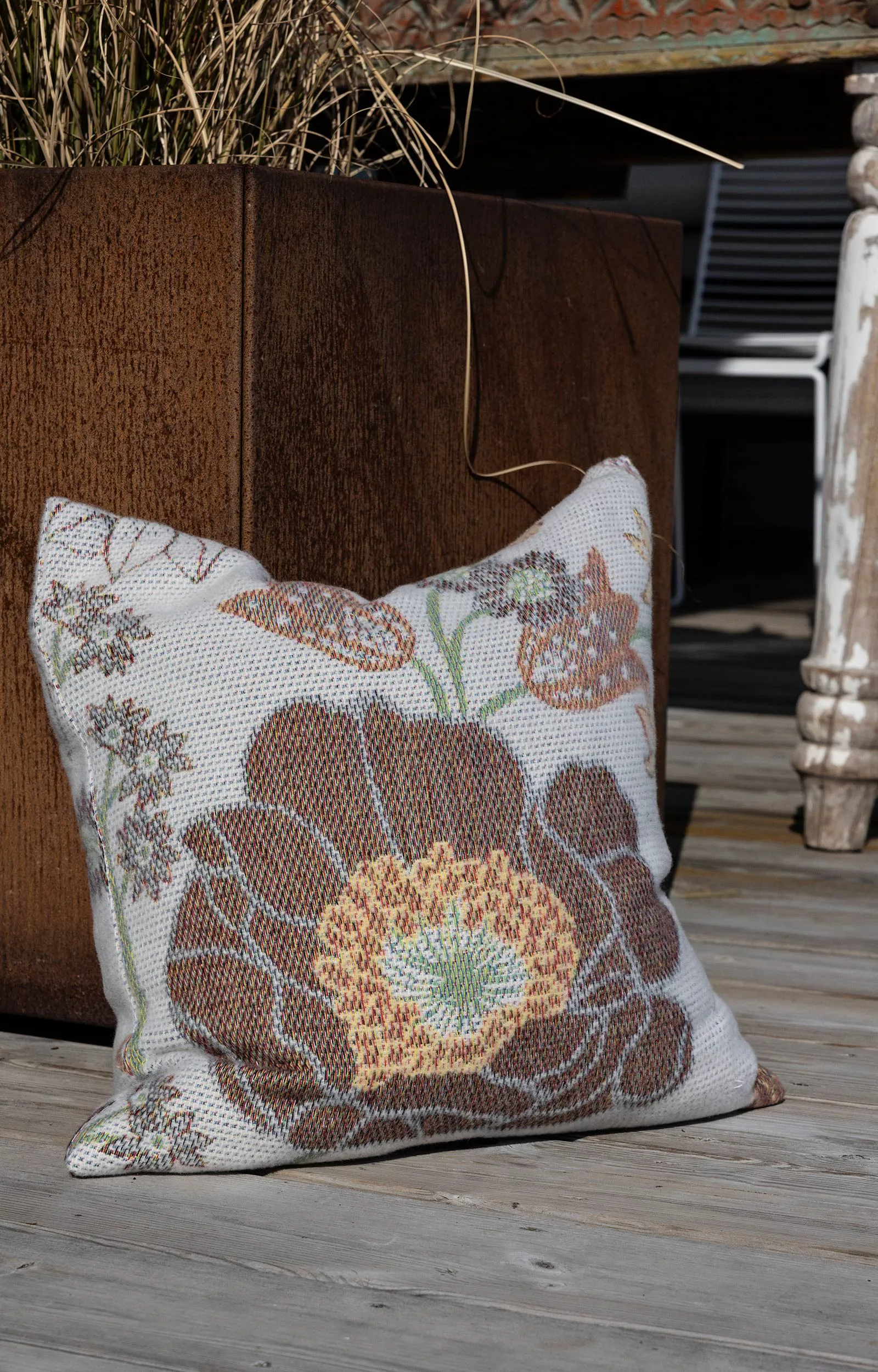 Kärleken manta 140x170 cm, Multicolor Ekelund Linneväveri