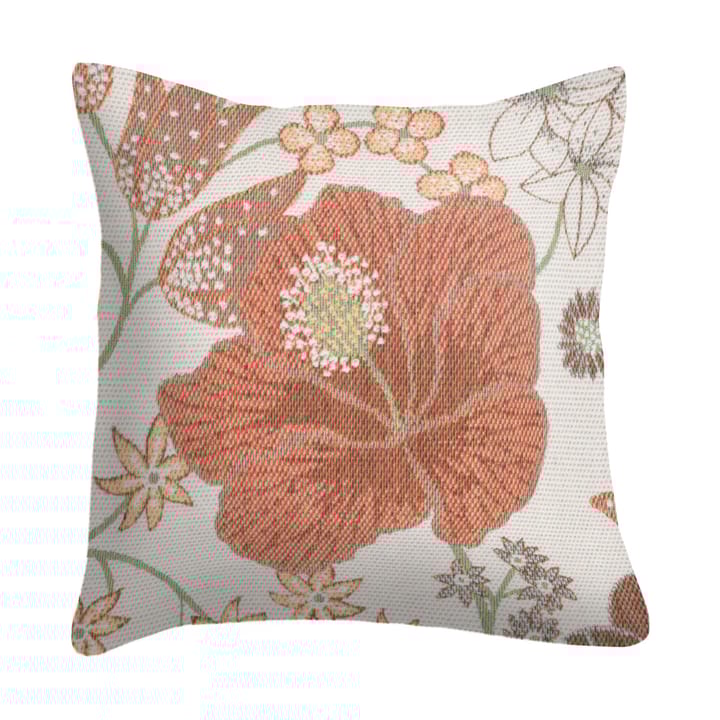Kvällsblom capa de almofada 40x40 cm - Multicolor - Ekelund Linneväveri