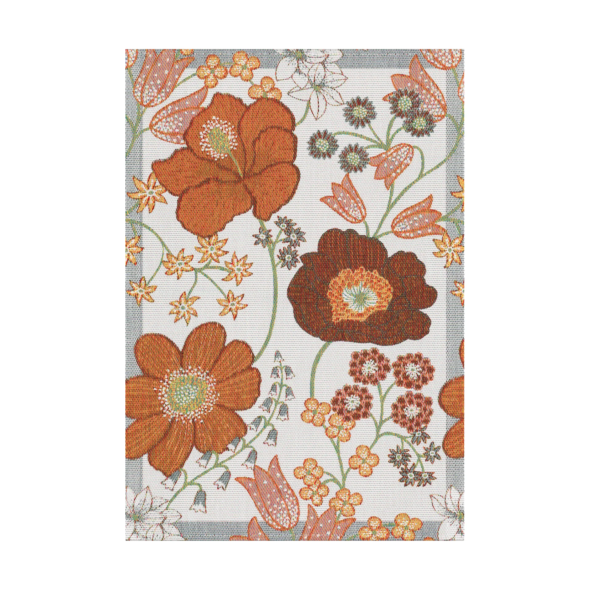 Kvällsblom pano de cozinha 35x50 cm, Multicolor Ekelund Linneväveri