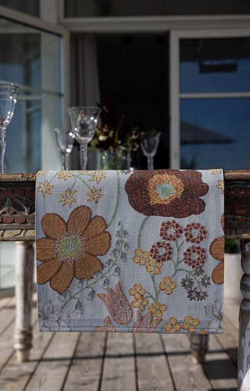 Kvällsblom pano de cozinha 35x50 cm - Multicolor - Ekelund Linneväveri