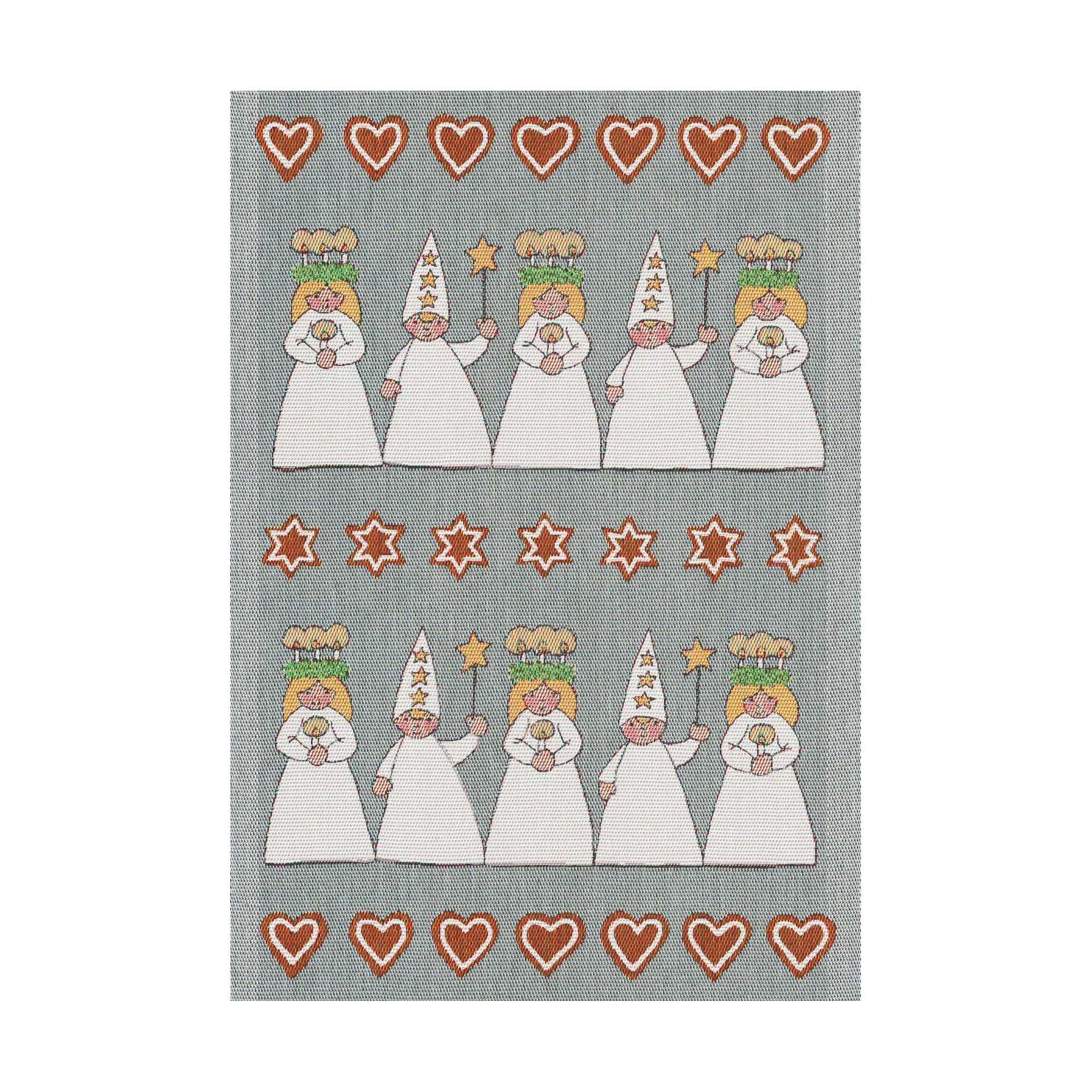 Luciamorgon pano de cozinha 35x50 cm, Multicolor Ekelund Linneväveri