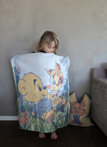 Manta de bebé Brumma 70x75 cm - Multicolor - Ekelund Linneväveri