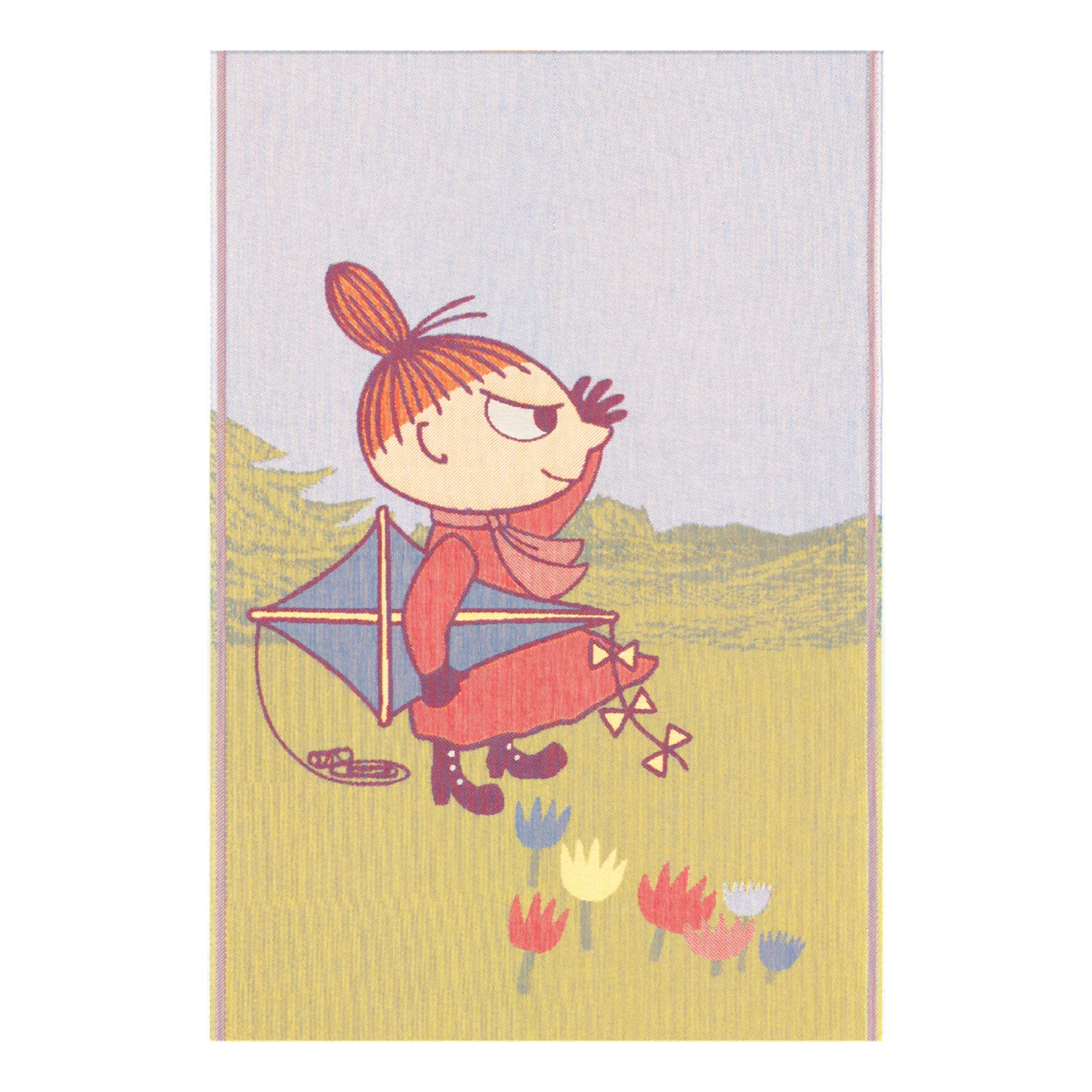 Manta de criança Moomin 72x105 cm, windy Ekelund Linneväveri