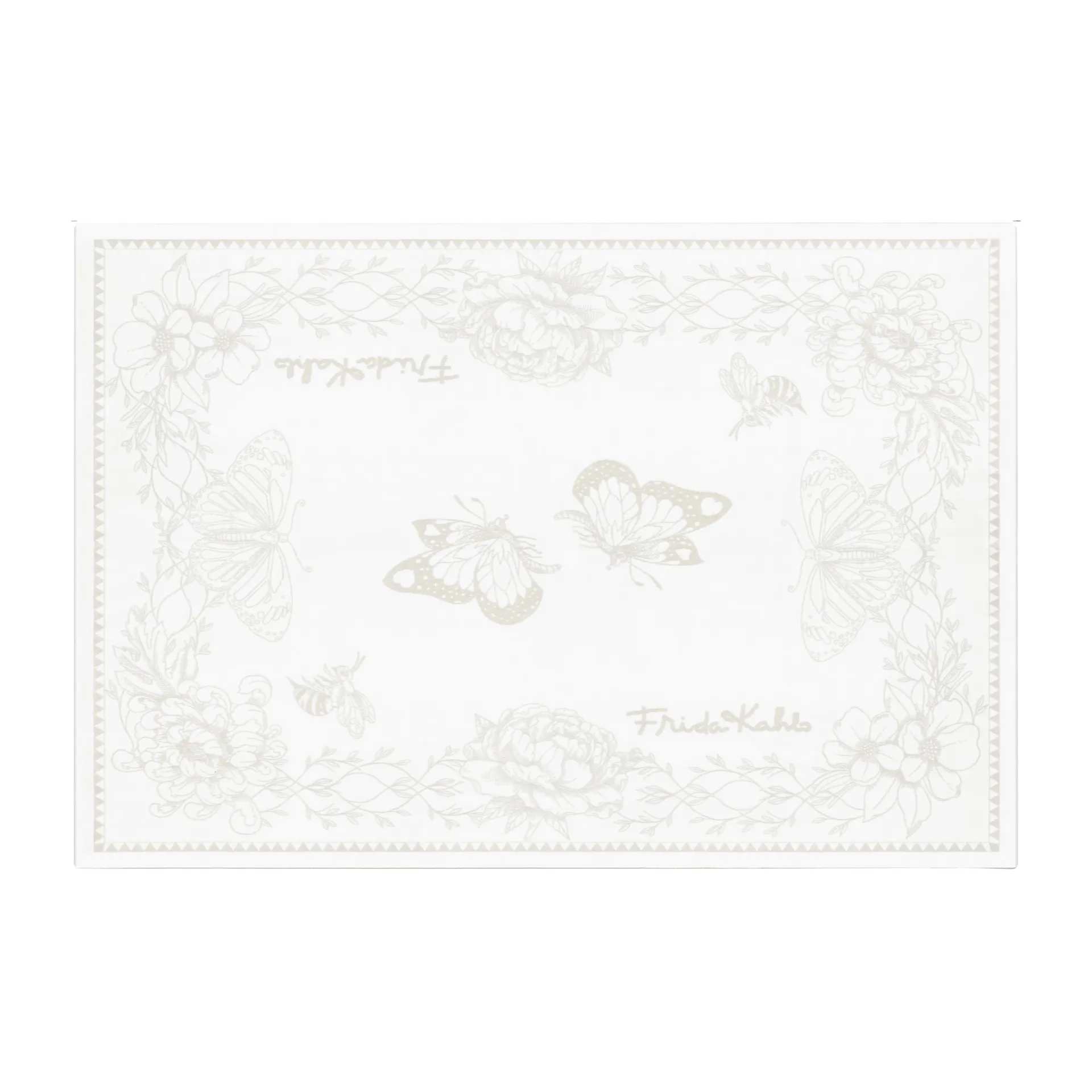 Manta Frida Kahlo 72x105 cm, Belleza Ekelund Linneväveri