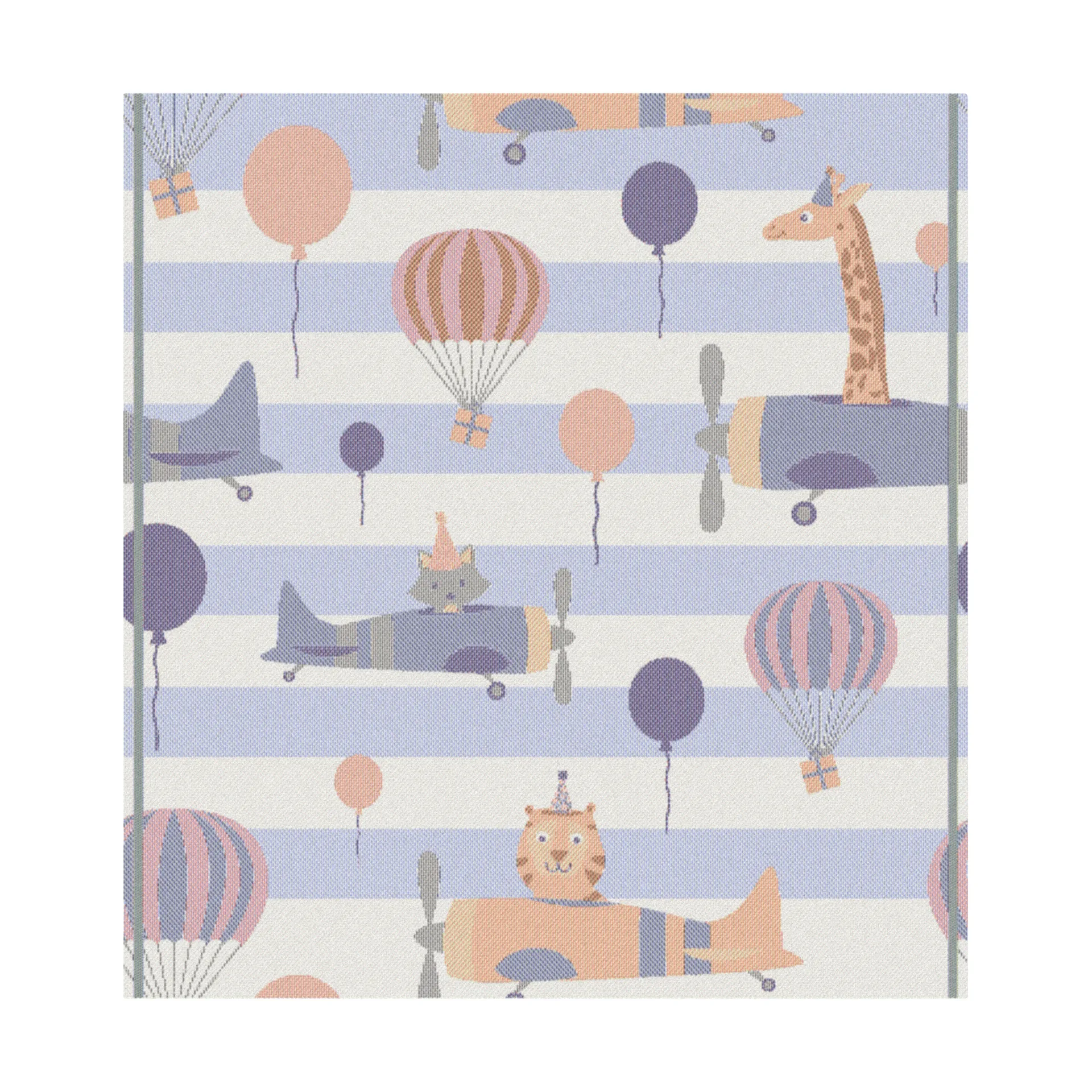 New Arrival manta de bebê 70x75 cm, Multicolor Ekelund Linneväveri