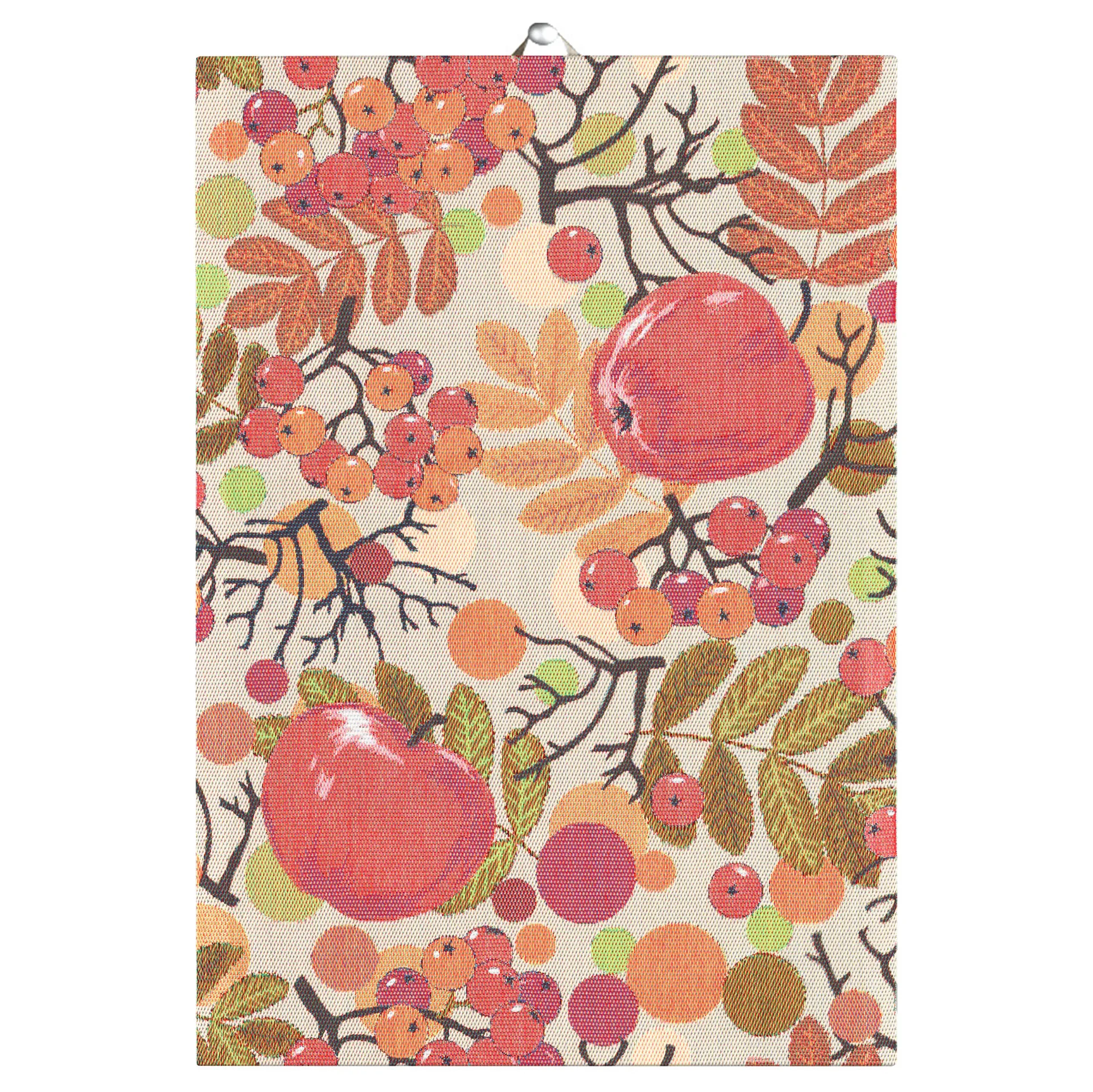 Pano de cozinha Äppelbär 35x50 cm, multi Ekelund Linneväveri