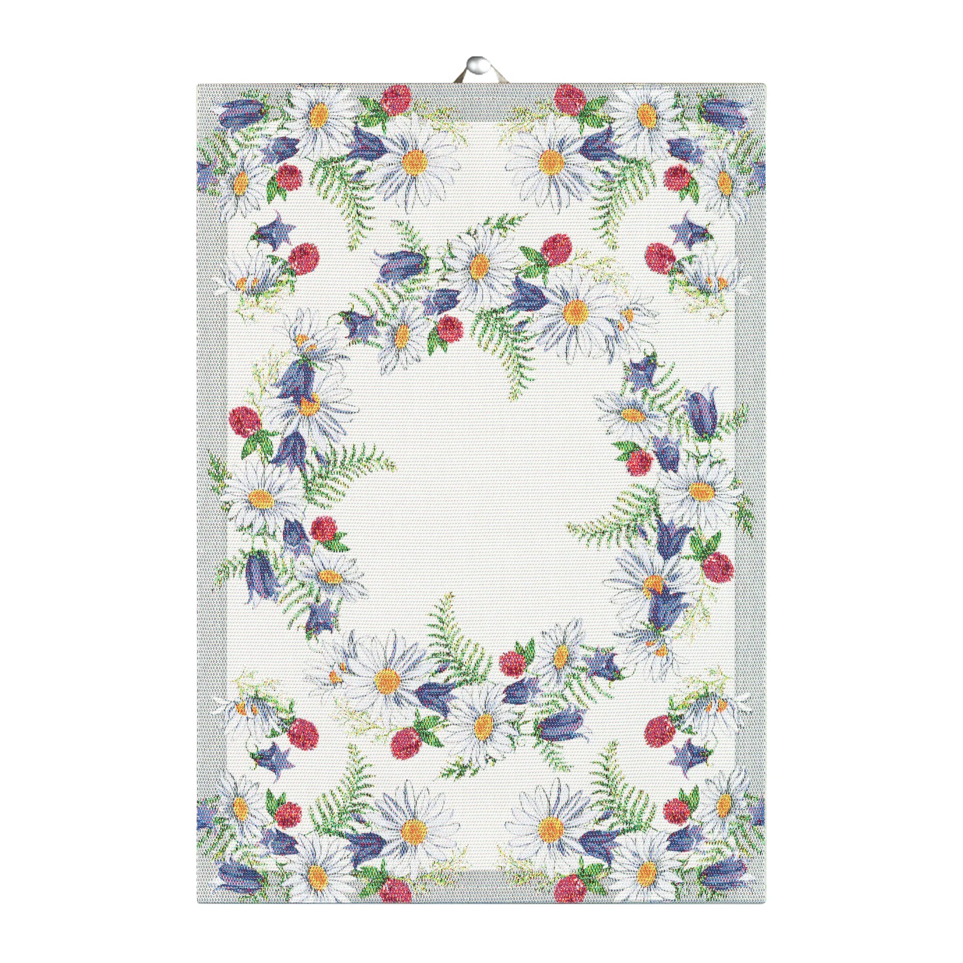 Pano de cozinha Blomkrans 35x50 cm, multi Ekelund Linneväveri