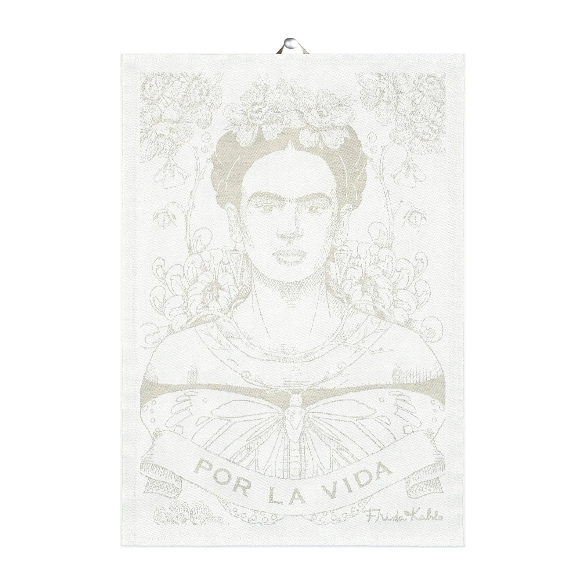 Pano de cozinha Frida Kahlo 35x50 cm, Belleza Ekelund Linneväveri