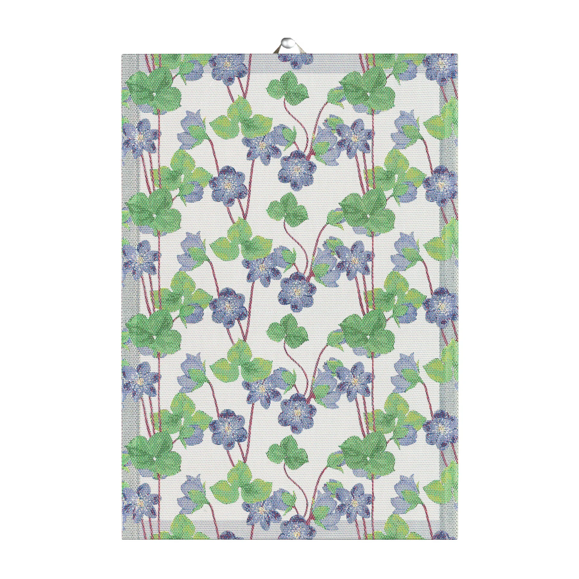 Pano de cozinha Hepatica 35x50 cm, Azul Ekelund Linneväveri