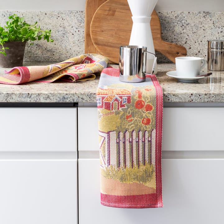 Pano de cozinha Mitt Sverige 35x50 cm, Multi Ekelund Linneväveri