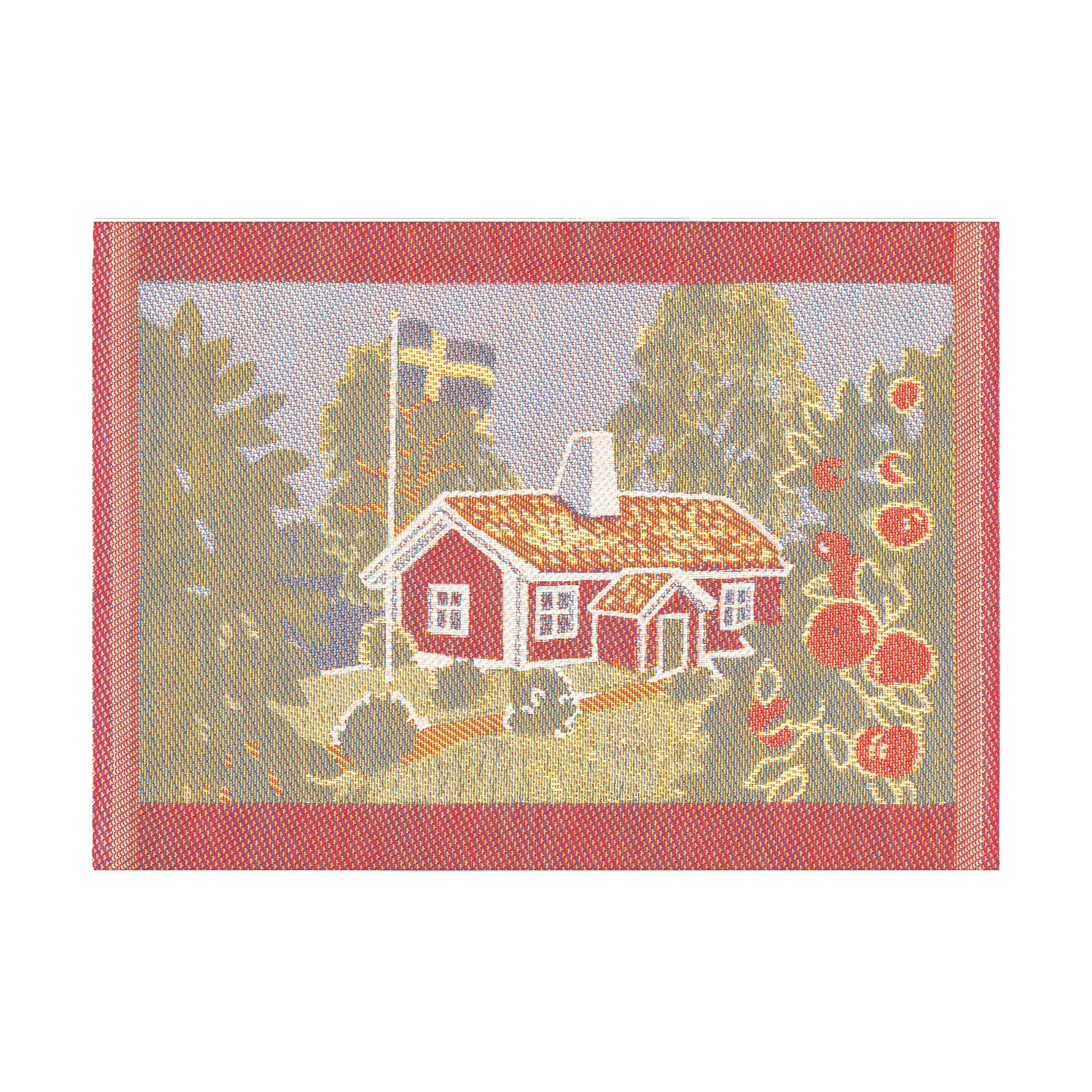 Pano de louça Mitt Sverige 35x25 cm, Multi Ekelund Linneväveri