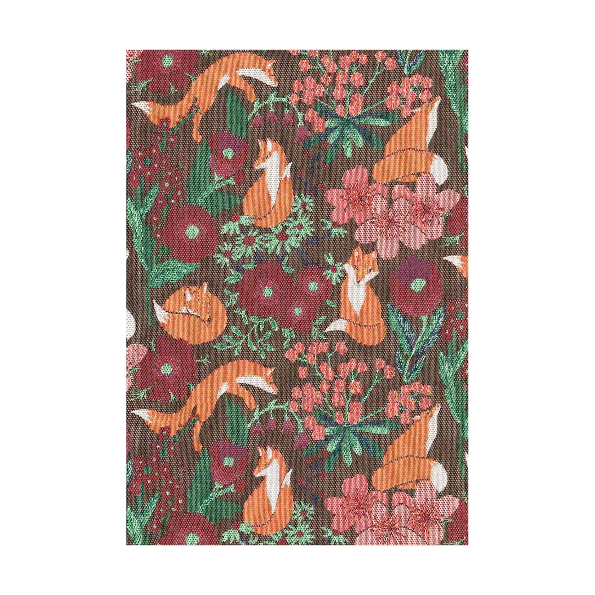 Rävdans pano de cozinha 35x50 cm, Multicolor Ekelund Linneväveri