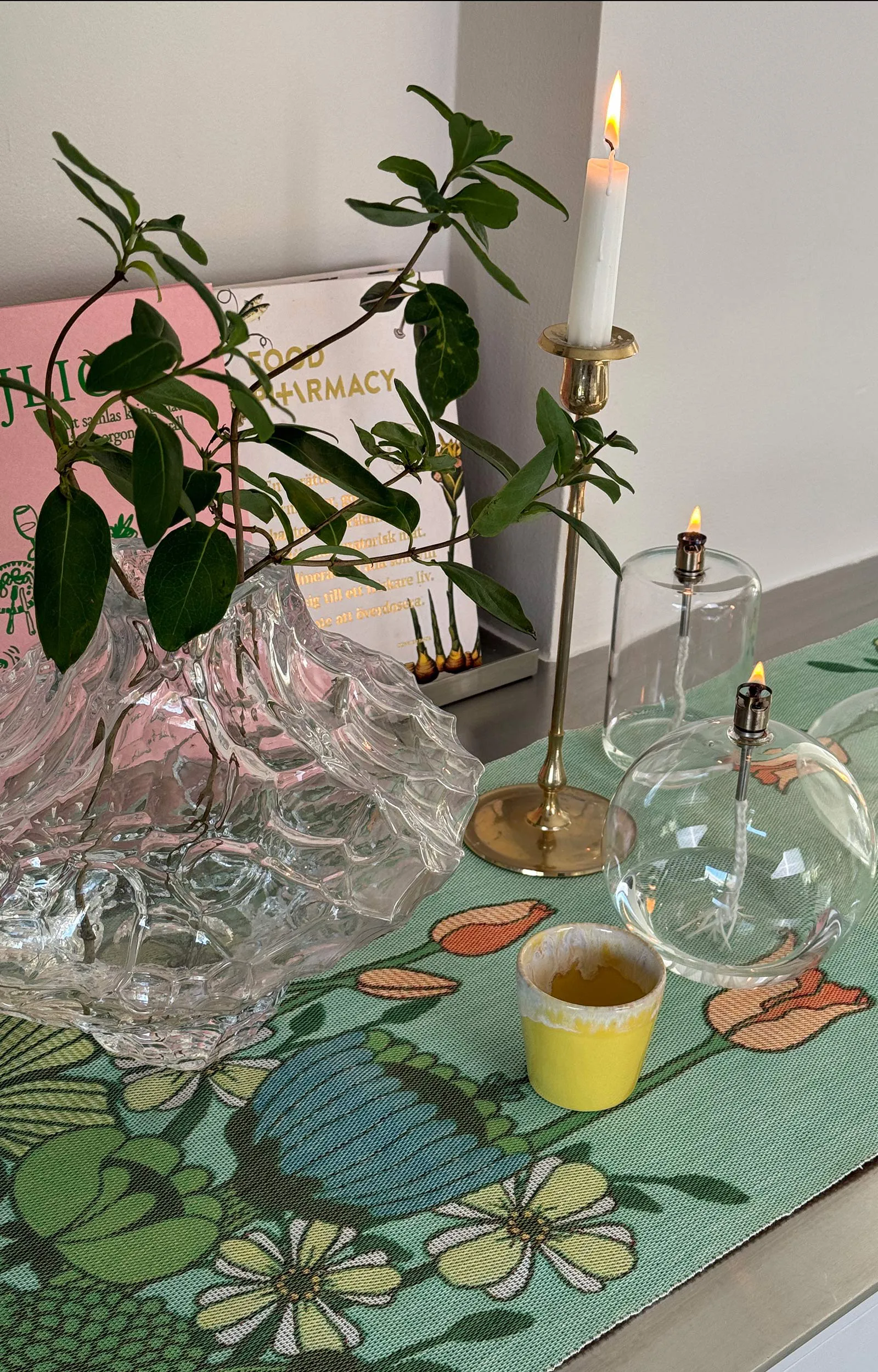 Soft Green pano de cozinha 35x50 cm, Verde Ekelund Linneväveri