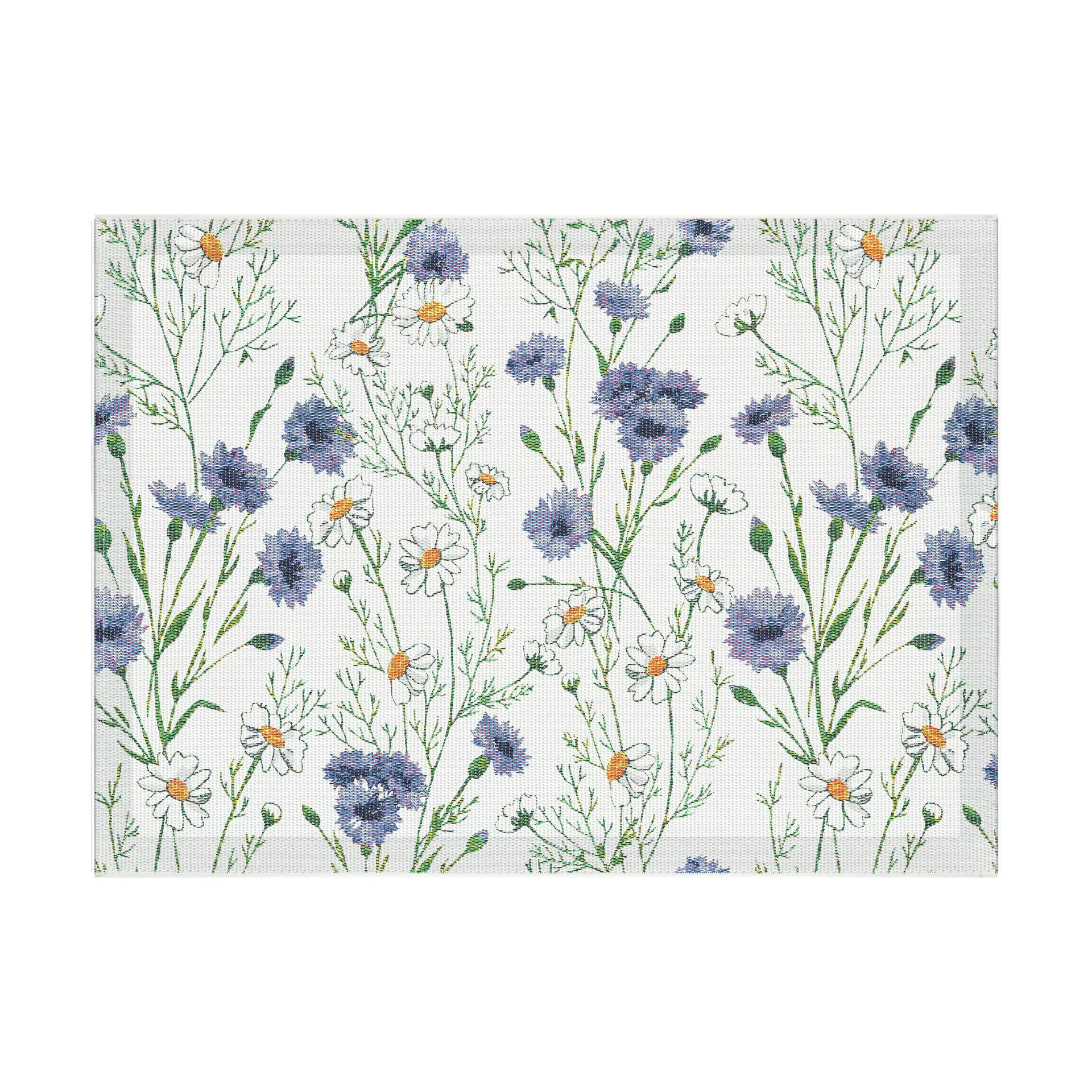 Sommar individual de mesa 35x48 cm, Multicolor Ekelund Linneväveri