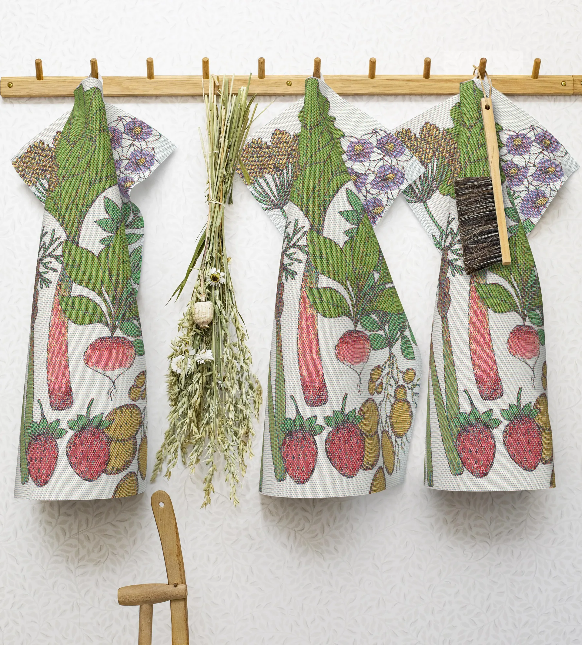 Summer Greens toalha de cozinha, 40x60 cm Ekelund Linneväveri