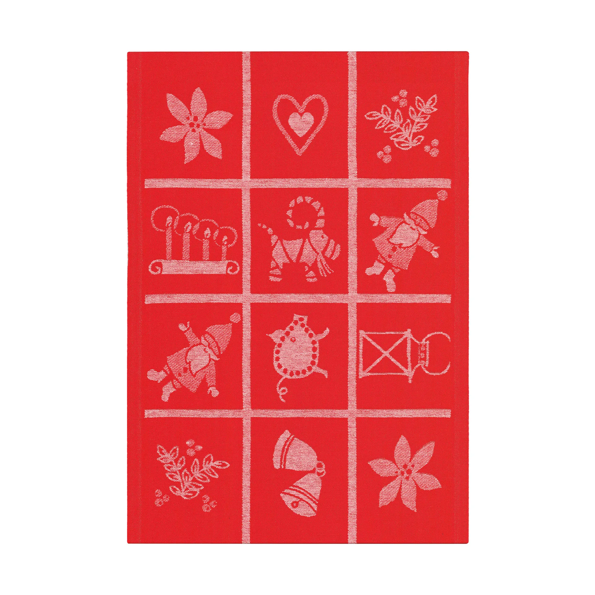 Toalha de cozinha Adventruta 35x50 cm, Vermelho Ekelund Linneväveri